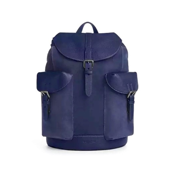Coach Warner Suede Backpack - Picture 1 of 5
